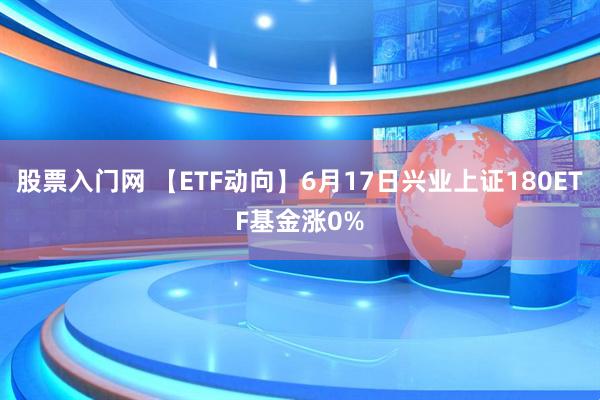 股票入门网 【ETF动向】6月17日兴业上证180ETF基金涨0%