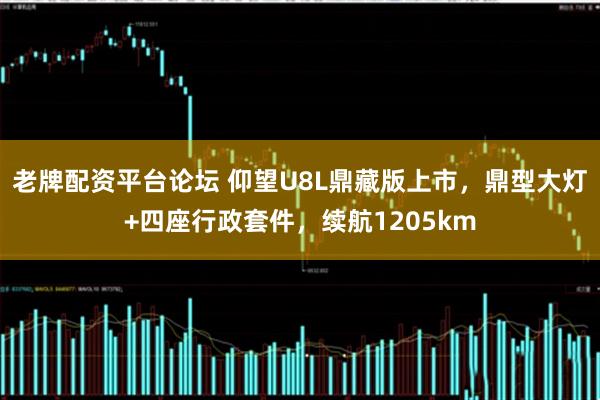老牌配资平台论坛 仰望U8L鼎藏版上市，鼎型大灯+四座行政套件，续航1205km